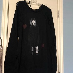 Taylor Swift Reputation Oversized Sweatshirt